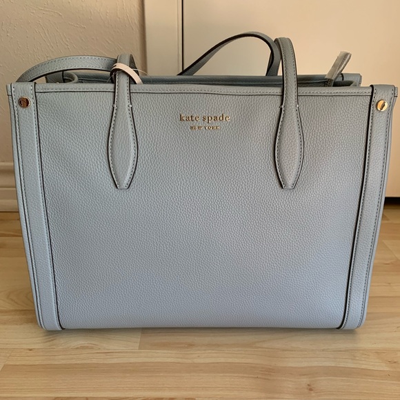 Kate Spade polished blue shoulder bag - Picture 1 of 10
